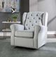 ACME Furniture Zeger Gray Swivel Glider Chair-1