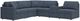 Signature Design by Ashley® Modmax 6-Piece Ink L-Shape Sectional with Storage Console-0
