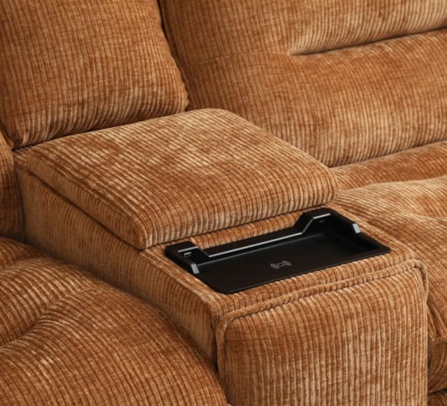 ACME Furniture Emmy 6-Piece Orange Power Reclining Sectional-3