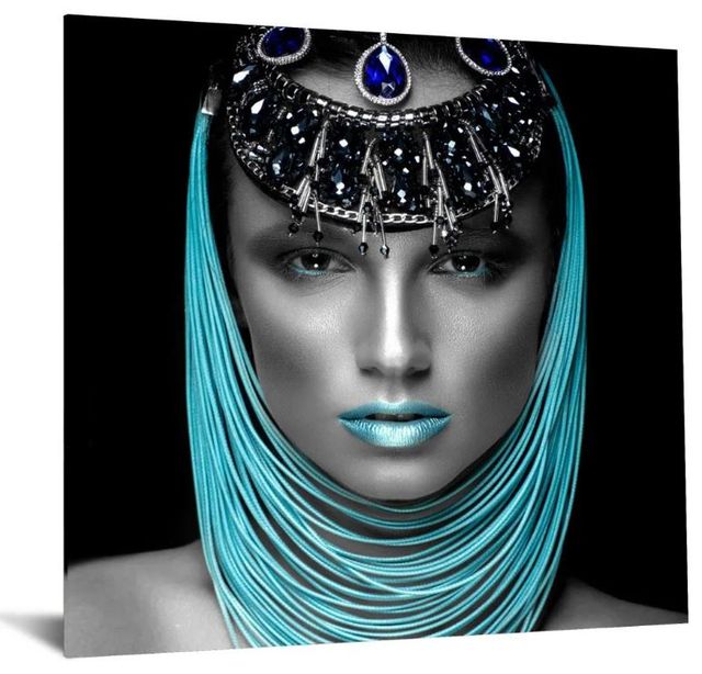 Classy Art Lady Pharaoh Wall Art-0