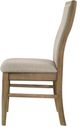Coaster® Adina Barley/Distressed Light Brown Upholstered Dining Side Chair-3