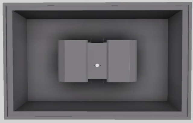Vent-A-Hood® Designer Series 48" Gunsmoke Island Range Hood-2