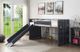 ACME Furniture Cargo Gunmetal Twin Loft Bed with Slide-3