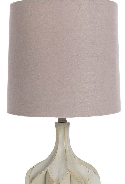 Surya Alpena Light Gray Table Lamp-1