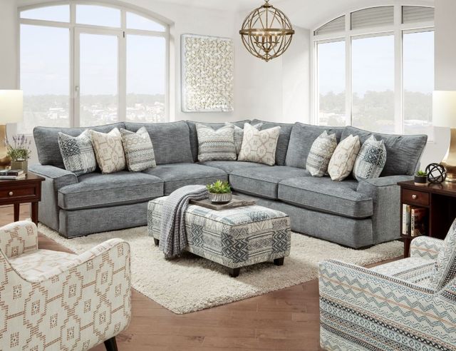 Fusion Furniture Handwoven Riverdale Quarry Accent Chair-1