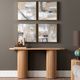 Crestview Collection Henley Natural Console Table-1