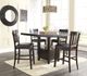 Signature Design by Ashley® Haddigan Dark Brown Upholstered Bar Stool-3