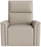 Bassett® Furniture Customizable Harris Leather Pad Arm Zero Gravity Power Recliner-0