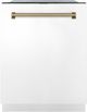 ZLINE Autograph Edition 24" White Matte Built In Dishwasher-0