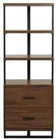 Mazin Furniture Sedley Walnut Side Pier