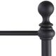 Leggett & Platt® Sanford Matte Black Twin Headboard-4