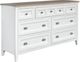 Magnussen Home® Heron Cove Chalk White/Dovetail Grey Dresser-0