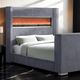Furniture of America® Sumter Gray Queen Panel Bed-2