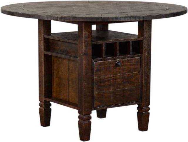 Sunny Designs™ Homestead Tobacco Leaf Counter Table-0