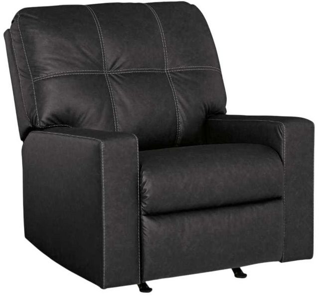 Benchcraft® Barlin Mills Carbon Manual Rocker Recliner