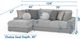 Jackson Furniture Canyon 2-Piece Gray/Platinum/Zinc Left-Arm Facing Sectional-2