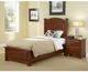 Vaughan-Bassett Hamilton Franklin Cherry Youth Twin Storage Footboard-1