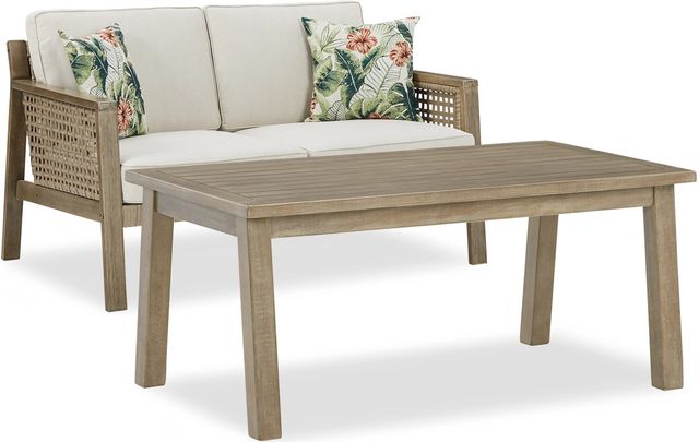 Signature Design by Ashley® Barn Cove 2-Piece Brown Outdoor Seating Set-0