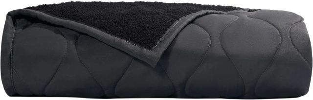 BEDGEAR® Sherpa Performance® Charcoal Moisture-Wicking One Size Throw Blanket-0