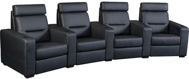 Salamander Designs® TC3 AV Basics Black Wedge Power Reclining Theater Seating