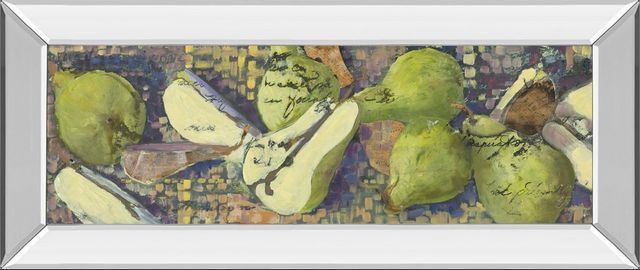 Classy Living Silvia Rutledge Sparkling Pears I 42"W Wall Art-0
