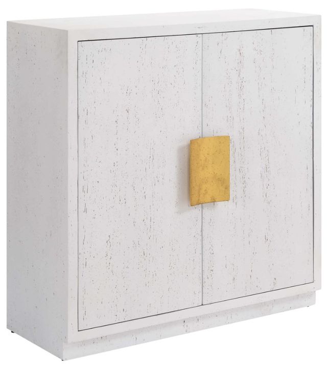 Uttermost® Emma White 2-Door Cabinet-0