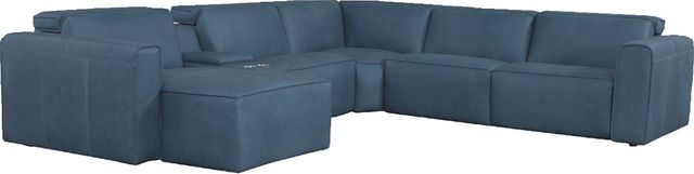 Palliser® Furniture Customizable Colton 6-Piece Power Reclining Sectional with Storage Console-0