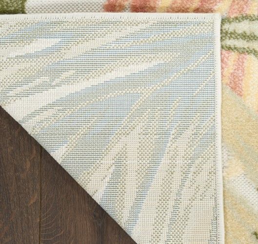Nourison Home™ Aloha Ivory Green 5'x8' Style 5 Area Rug-3