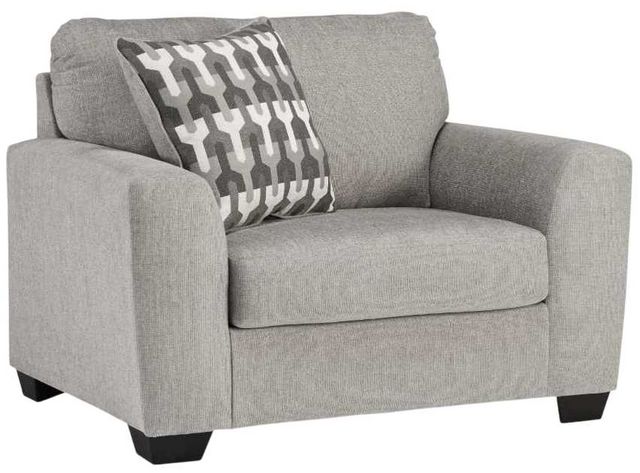 Signature Design by Ashley® Avenal Park Flannel Chair and a Half