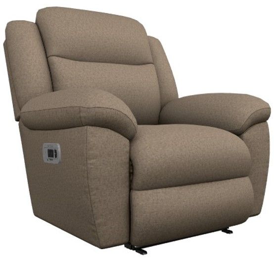 La-Z-Boy® Joel Cocoa Power Wall Recliner with Headrest and Lumbar-0