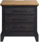 Elements International Montrose Brown/Espresso Nightstand-3