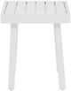 Linon Alora White Aluminum Outdoor Side Table-3