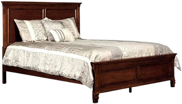 New Classic® Home Furnishings Tamarack Cherry Eastern King Panel Bed-0