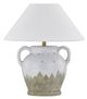 Forty West Mona Green/White Table Lamp-0
