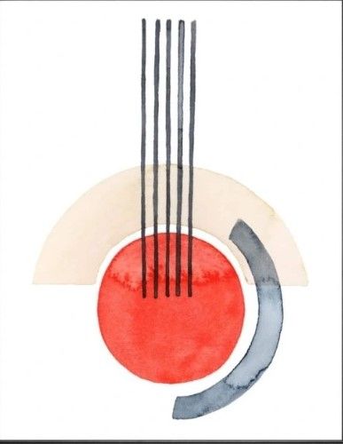 Classy Living Grace Popp Deco Sunrise III 22" Wall Art-2
