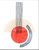 Classy Living Grace Popp Deco Sunrise III 22" Wall Art-2