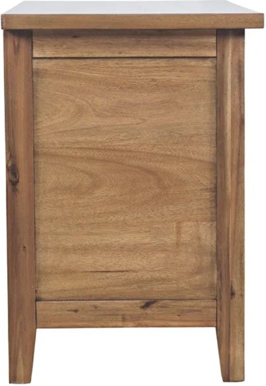 Jofran Inc. Claremont Brown Power Nightstand-2