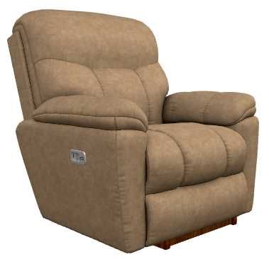 La-Z-Boy® Morrison Camel Power Rocking Recliner with Headrest-0