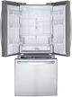 LG 30" 21.8 Cu. Ft Stainless Steel French Door Refrigerator-1