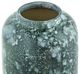 A & B Home Gray/Green Hand Painted Accent Vase-1