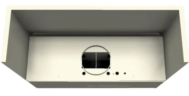 Vent-A-Hood® 36" Biscuit Wall Mounted Range Hood-1