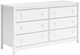 Signature Design by Ashley® Hallityn White Dresser-0