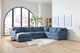 HM Richards Cindy Crawford Harmonie Elliot Eclipse 3pc Chaise Sectional-0