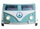Furniture of America® Axel Teal Peace Bus Twin Bed-4