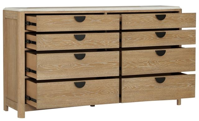 Parker House® Escape Glazed Natural Oak 8-Drawer Dresser-3