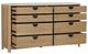 Parker House® Escape Glazed Natural Oak 8-Drawer Dresser-3