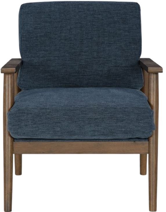 Signature Design by Ashley® Bixler Brown/Navy Accent Chair-1