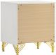 Coaster® Lucia 4-Piece Beige/White Queen Bedroom Set-4