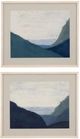 Bassett Mirror Muted Coast 2-Piece Wall Art Set-0