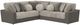 Jackson Furniture Canyon 3-Piece Fawn/Umber Modular Sectional-0